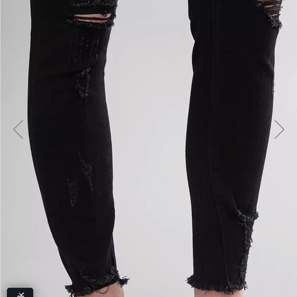 KanCan black distressed skinny jean size 26 - Picture 5 of 10
